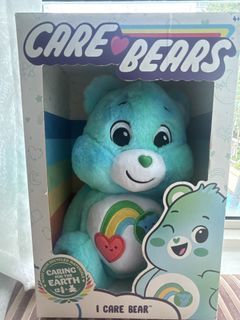 BNIB Care Bears "I Care Bear" Plush Toy - Made from Recycled Materials