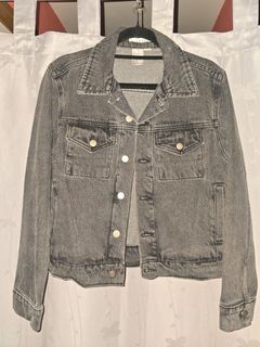 American Apparel Jeans - Dark Grey Denim Jacket