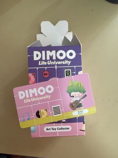DIMOO Life University Art Toy Collector Blind Box