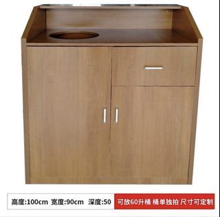 Giving away! Commercial Garbage Bin Cabinet for F&B / Cafe / Fast Food / Restaurant 