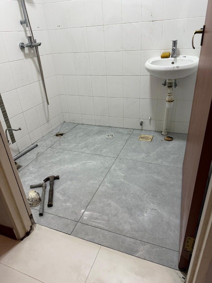 Tiling/Hacking/Dismentle / Renovation/Disposal / Reinstatement/Condo/Hdb/Direct Contractor/Demolition service/ kitchen Hacking/whole house hacking/Toilet hacking/registered company (Category: Toilet Renovation) located in Singapore. Submitted by craftedge (Listing ID 1444526625, Image 9). Description: CraftEdge — Professional Renovation Services in Singapore At CraftEdge, we handle every step of your renovation project with care, safety and effic