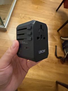 LENCENT Universal Travel Adapter with USB-C PD 70W