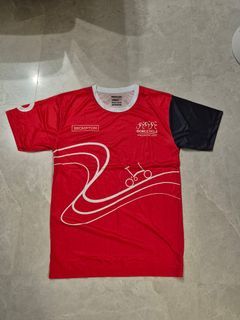 Brand new OCBC Cycle 2026 40km  Foldie Ride by Brompton  Red T-shirt (Size M)