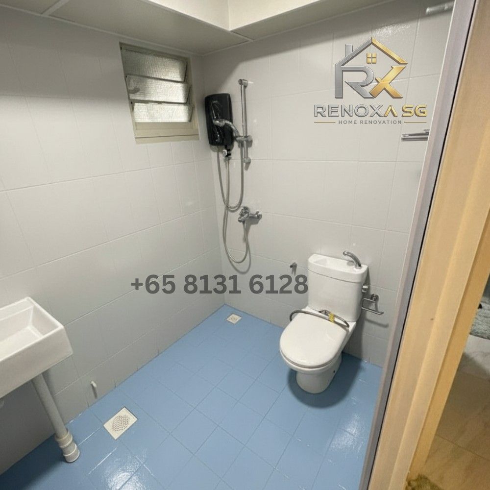 Epoxy Paint/ Bathroom wall epoxy paint/ Bathroom floor epoxy paint/ Shower area epoxy paint/ Kitchen wall epoxy paint/ kitchen counter top epoxy paint/ Shiny/ Waterproof/ Durable/ Toilet and kitchen renovation (Category: Toilet Renovation) located in Singapore. Submitted by renoxa.sg (Listing ID 1442703054, Image 2). Description: Hello! Sir/Ma'am.. Welcome to Renoxa Sg 😊 At Renoxa Sg, we turn everyday spaces into stylish, functional, and lasting