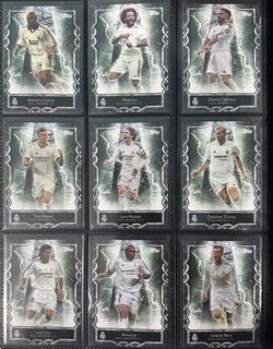 Topps 23-24 Real Madrid Fan Set Monolith Carlos, Marcelo, Carvajal, Kroos, Modric, Zidane, Figo, Ronaldo, Bale