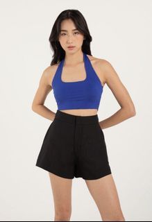 Hilton Halter Top Cobalt Blue Supergurl