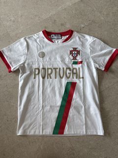 Portugal Football T-Shirt Size M