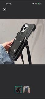 iPhone 16 pro max case with strap