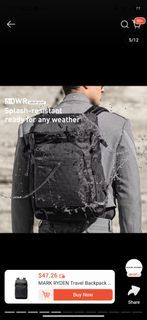 MARK RYDEN Travel Backpack Splash-Resistant