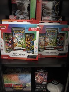 Pokemon TCG Chaos Rising Booster Box, First Partner S2, Lumiose City Mini Tins