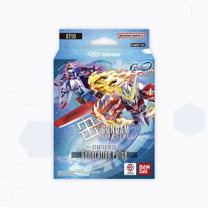 🌟Eng / JP🌟ST10 Generation Impulse - Gundam card game (Category: Card Packs) located in Singapore. Submitted by pegasus.collections (Listing ID 1445883508, Image 1). Description: English bricks for sale - $45 English Sealed - $70 Jap sealed - $25 EB01 English booster box - $188 each.