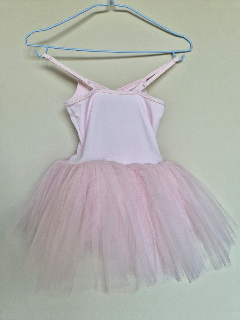 Pink Ballet Tutu Dress with Rhinestone Details (Category: Babies & Kids Fashion) located in Singapore. Submitted by linhkhanh3966 (Listing ID 1446010959, Image 5). Description: - Cute pink ballet tutu dress from Cotton on Brand - Size 6 - Soft white leotard top - Two small rhinestone details on the front - Layered soft tulle skirt - Ideal for dance class or dress-up play - Easy to put on.