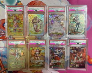 One Piece Card Game Nami Shirahoshi Pudding UTA Bonney Yamato SP PSA10