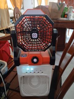 Portable Air Cooler Fan with LED Lights