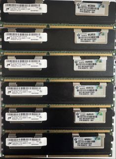 HP 32GB DDR3 RAM Modules PC3L-8500R