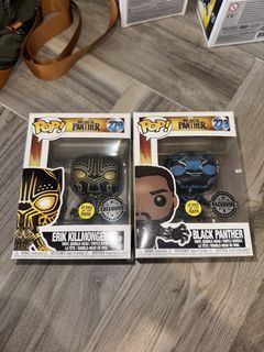Marvel Funko Pop Killmonger & Black Panther Exclusive