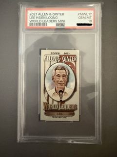 PSA 10 - 2021 Topps Allen & Ginter Lee Hsien Loong
