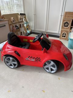 Red Electric Ride-On Sports Car with Remote Control