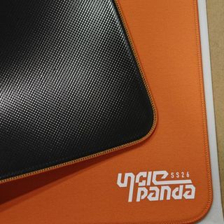 "Artisan Zero" Uncle Panda HE SS26 Balance Hybrid Poron Mousepad - Daidai Orange