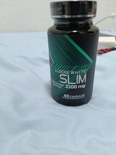 Luxxe White Slim 2200 mg Glutathione Capsules