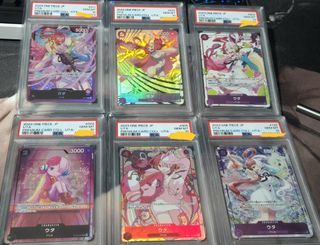 One Piece Uta 2023 Premium Collection Japanese PSA10 (all 6 sequential)
