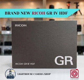 [Brand New] Ricoh GR IV HDF Camera