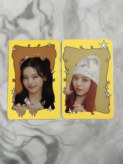 Yeji / Yuna - ITZY ‘Twinzy POP-UP STORE REWARD OFFLINE PURCHASE BENEFIT’ Photocard