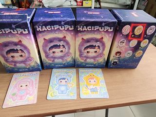 Popmart HACIPUPU Enchanted Realm Tales Series MINI Action whimsical investor /  wonderland guide / carot guardian / starry night keeper