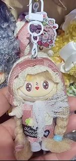 (FOC Delivery) WTS : Customised Labubu Plush Keychain