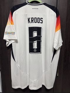 Germany Kroos 8 Football Jersey Euro 2024 Adidas
