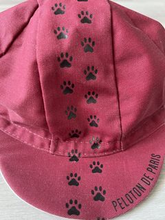 Peloton de Paris Cycling Cap with Paw Prints