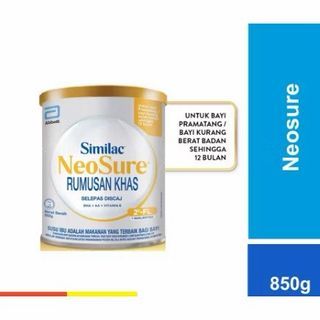 Similac NeoSure Rumusan Khas Selepas Discaj Post-Discharge Formula utk Pre-term / Low Birth Weight Baby 850g