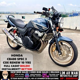 USED Honda CB400 Spec 3 with YOSHIMURA FULL SYSTEM