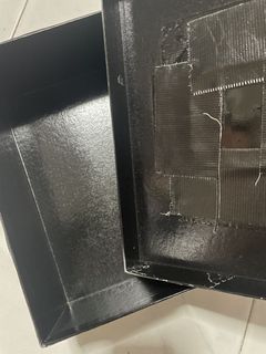 Pinhole Box Camera (no Photographic Paper) For Darkroom for Photography HOERA Grey Storage Box with Black Spray Paint