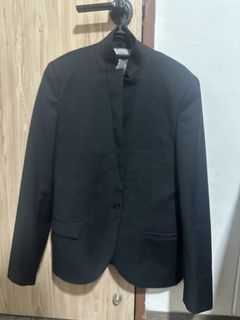 Topman Black Blazer Jacket UK38 EUR96CM US38