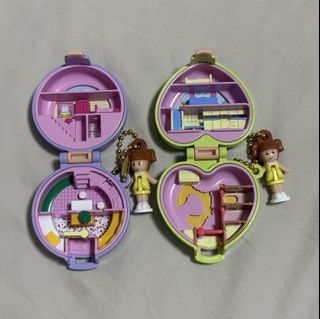 2 Polly Pocket Compacts Gachapon
