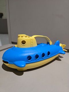Green Toys Submarine Toy - Blue & Yellow
