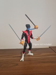 (Set of 3) 3D printed Swords for Marvel Legends X-men 97 Nightcrawler