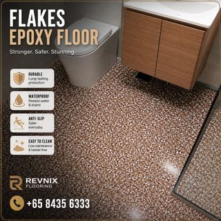 Bathroom flooring,  Epoxy coating, Toilet renovation,  Epoxy floor service, Painting service,  Sand epoxy, Flakes epoxy,  Epoxy Pebbles, Tiles overlay, Hdb, Bto, Condo toilet renovation