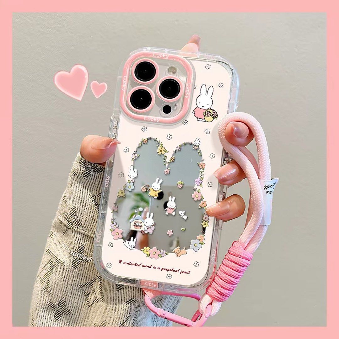 [PRE-ORDER] Casetify Miffy Rabbit Acrylic Magnetic Mirror Phone Case for iPhone 17ProMax 17Air 17Pro 16Pro 15ProMax 14 13 12 11 Shockproof Ultra Thin Phone Case (Category: Cases & Sleeves) located in Singapore. Submitted by cornmaster_ (Listing ID 1449481457, Image 2). Description: I’m - This is a pre-order item. - BUY MORE, GET DISCOUNT. - Order takes about 6-8 days to arrive. - Order will be delivered to your doorstep (preferred). - Meet up is 