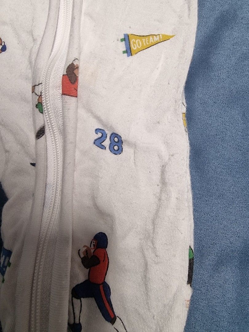(All for $29) Bamboo two way zip long sleeves sleepsuit/baby pajamas/footsie/onesie (3 to 6 mths) (Category: Babies & Kids Fashion) located in Singapore. Submitted by jun_001 (Listing ID 1449910748, Image 10). Description: (All for $29) Bamboo two way zip long sleeves sleepsuit/baby pajamas/footsie/onesie (3 to 6 mths) __________________________ Qxpress +$4.50 Collection : blk 658A punggol east **please only offer if you are comfortable with cond