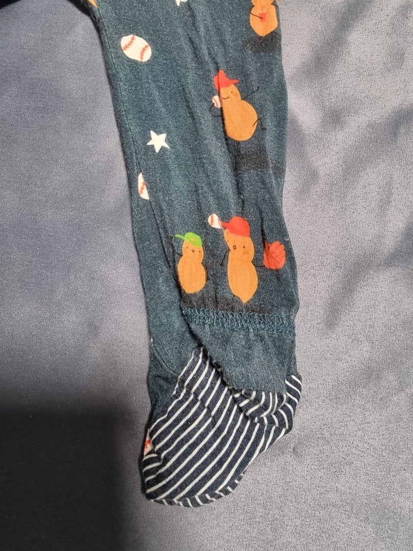 (All for $29) Bamboo two way zip long sleeves sleepsuit/baby pajamas/footsie/onesie (3 to 6 mths) (Category: Babies & Kids Fashion) located in Singapore. Submitted by jun_001 (Listing ID 1449910748, Image 6). Description: (All for $29) Bamboo two way zip long sleeves sleepsuit/baby pajamas/footsie/onesie (3 to 6 mths) __________________________ Qxpress +$4.50 Collection : blk 658A punggol east **please only offer if you are comfortable with condi
