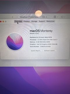 Apple MacBook Air 13-inch (Early 2015)
