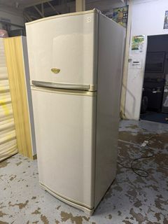Sharp Top and Bottom Refrigerator