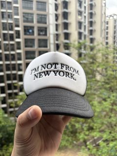 The Cap City (TCC) "I'm Not From New York" Trucker Cap
