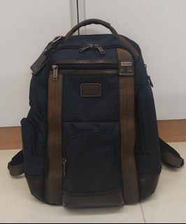 Tumi Alpha Bravo Shaw Deluxe Brief - Blue