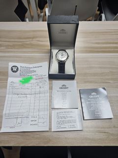Orient Bambino Version 2 FAC00009W0 Automatic Watch Full Set