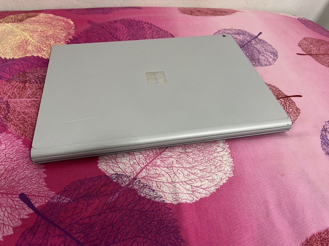 Surface Book-3 15.5 inch | i7-10th Gen | 16GB Ram & 256GB SSD | 15-inch (3240x2160) Ultra UHD Touchscreen | NVIDIA GeForce GTX 1660 6GB DDR6 Ti with Max-Q Graphics | Double Battery System | Battery Health 93% | Windows 11 Pro | MS Office 2021 installed (Category: Laptops & Notebooks) located in Singapore. Submitted by roseleetechsg (Listing ID 1447172311, Image 9). Description: <> Microsoft Surface Book-3 Detachable <> Intel Core i7-1065G7 Proces