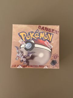 Pokemon 1st Edition Fossil Set Booster Box