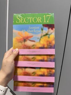 WTS SEVENTEEN - 4th Album Repackage ‘SECTOR 17’ Compact Version - Sealed